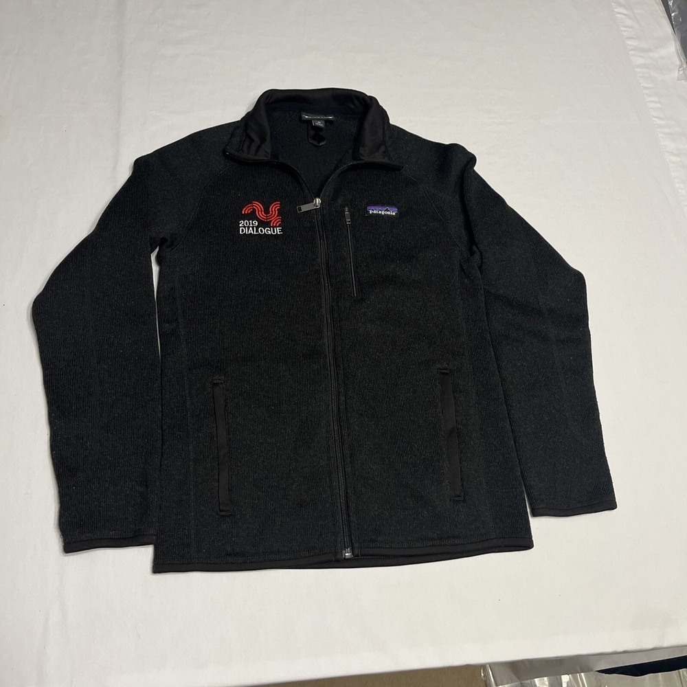 Patagonia Better Sweater Womens Size XS Black Full Zip Fleece Jacket Zip Pockets